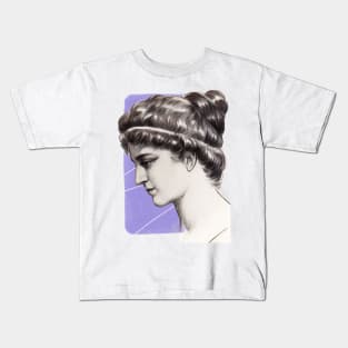 Philosopher Hypatia illustration Kids T-Shirt